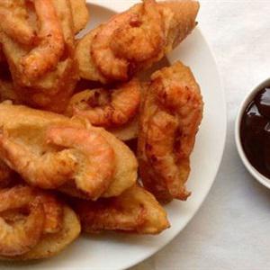 Cách làm bánh mì chiên tôm tươi