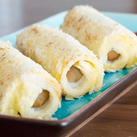 Cách làm bánh mì cuộn xúc xích