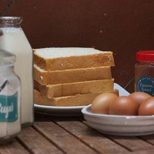 Cách làm bánh mì custard chiên