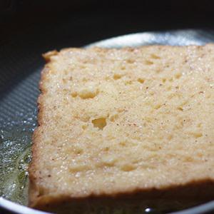 Cách làm bánh mì custard chiên