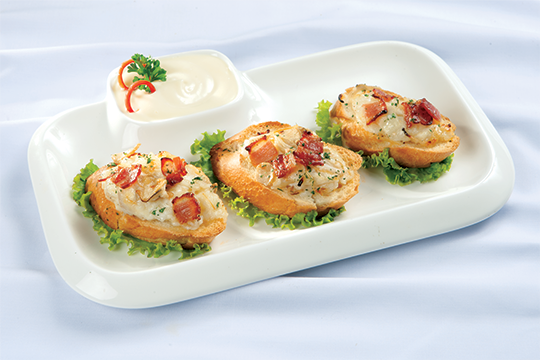 Bánh mì đút lò xốt mayonnaise