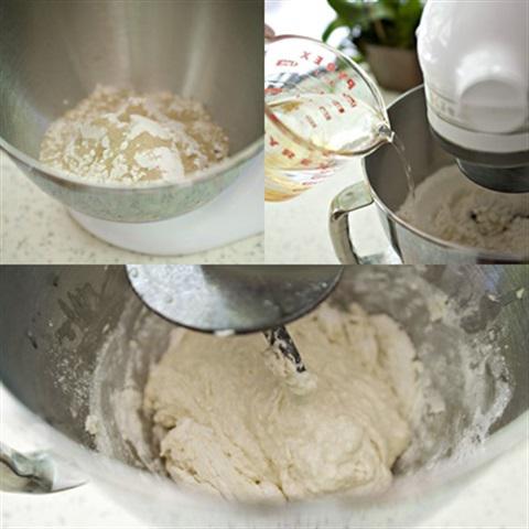 Cách làm bánh mì hình dưa hấu