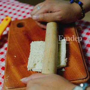 Cách làm bánh mì kẹp kem chiên giòn