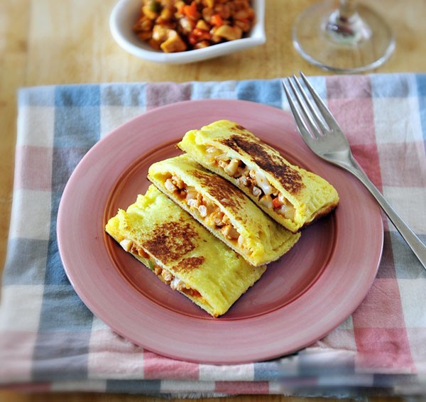 Bánh mì kẹp ngô kiểu cái gối