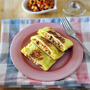 Cách làm bánh mì kẹp thịt gà chiên