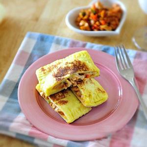 Cách làm bánh mì kẹp thịt gà chiên