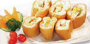 Bánh mì kẹp tôm trộn Mayonnaise