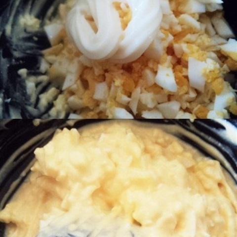 Cách làm bánh mì kẹp trứng sốt mayonnaise