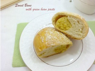 Bánh mì nhân đậu xanh