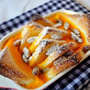 Cách làm bánh mì nướng bí đỏ