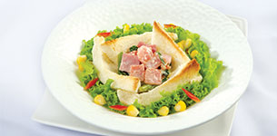 Bánh mì nướng hoa hồng