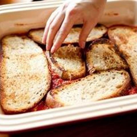 Cách làm bánh mì nướng kiểu lasagna