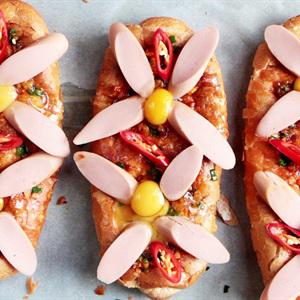 Cách làm bánh mì nướng muối ớt