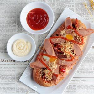 Cách làm bánh mì nướng muối ớt