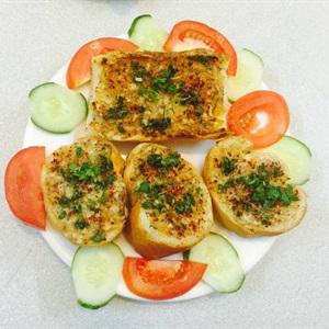 Cách làm bánh mì nướng tỏi