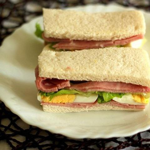 Cách làm bánh mì sandwich trứng jambon