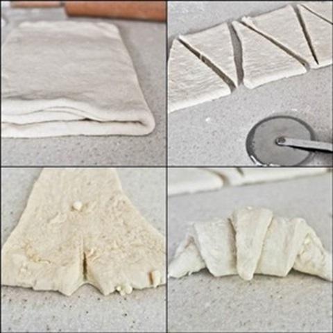 Cách làm bánh mì sừng bò