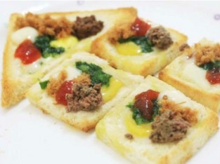 Bánh mì trứng nướng