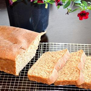 Cách làm bánh mì whole  wheat