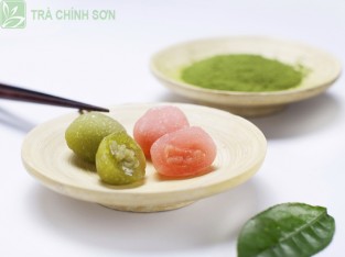 Bánh mochi matcha nhân kem mát lạnh