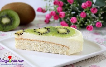 Bánh mouse sữa chua hoa quả- món quà tuyệt vời cho giáng sinh ấm áp