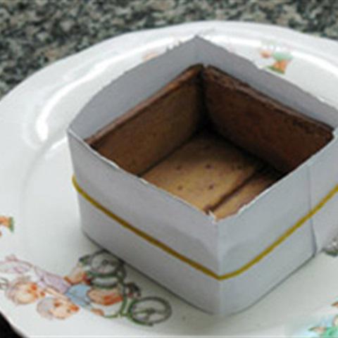 Cách làm bánh mousse caramel bắp không cần khuôn