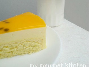 Bánh mousse chanh dây