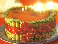 Bánh mousse dâu tây