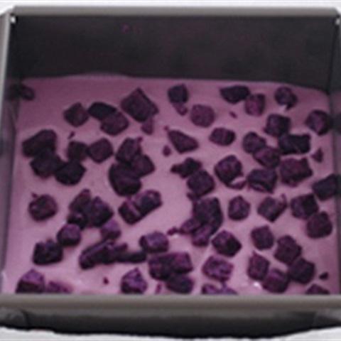 Cách làm bánh Mousse khoai lang tím