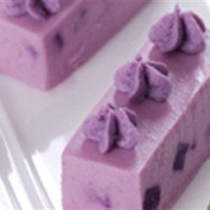 Cách làm bánh Mousse khoai lang tím