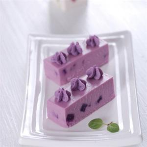 Cách làm bánh Mousse khoai lang tím