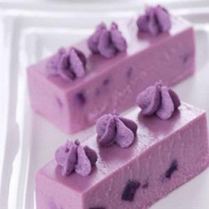 Cách làm bánh Mousse khoai lang tím