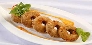 Bánh mực khoai môn