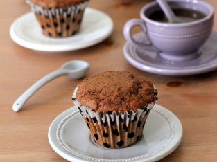 Bánh muffin chocolate coffee