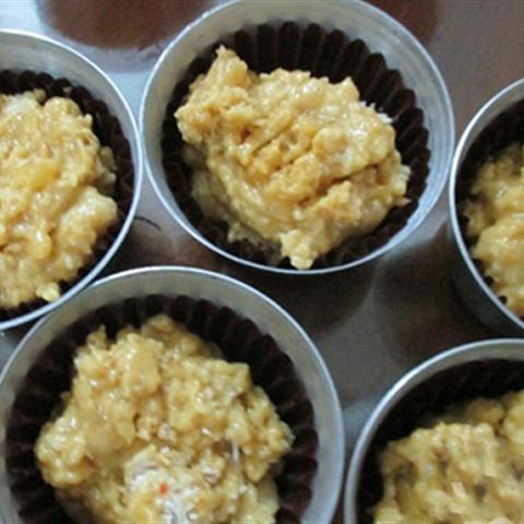 Cách làm bánh muffin chuối dừa