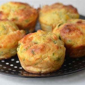 Cách làm bánh muffin rau củ