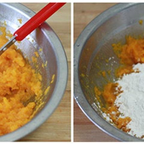 Cách làm bánh nếp bí đỏ