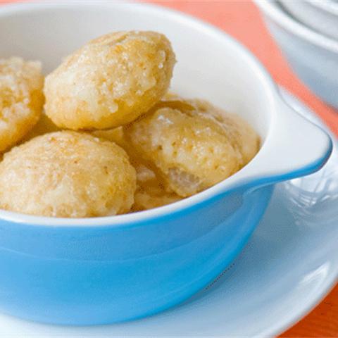 Cách làm bánh nếp bọc đường