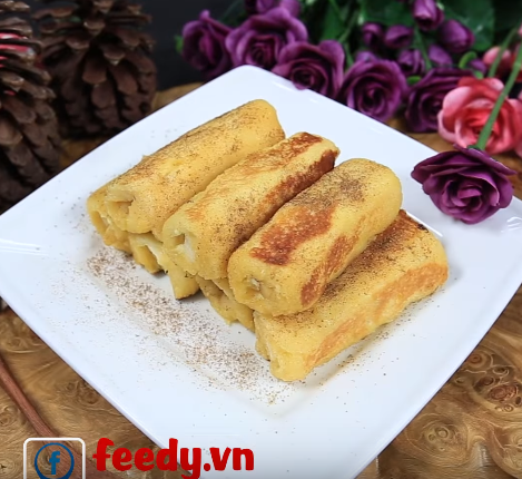 Bánh nếp dẻo mềm nhân custard thơm ngậy ngọt ngào