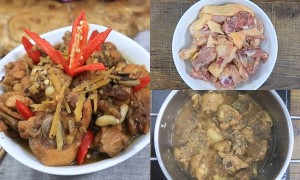 Bánh nếp nhân tôm thịt dẻo thơm lạ miệng , ăn 1 lại muốn ăn 10
