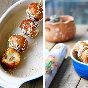 Cách làm bánh nếp tẩm đường