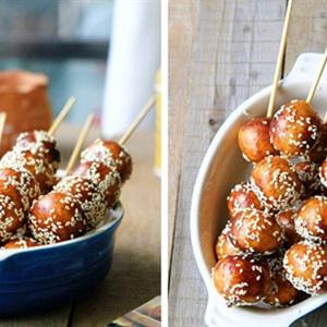 Cách làm bánh nếp tẩm đường