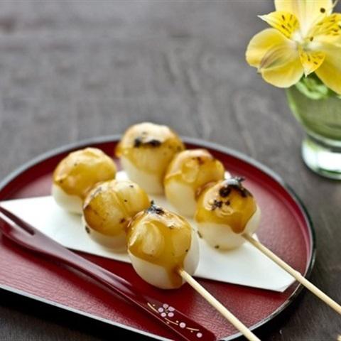 Cách làm bánh nếp xiên que