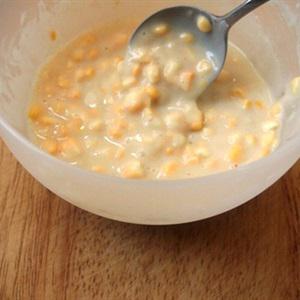 Cách làm bánh ngô rán