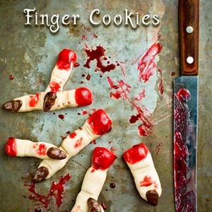 Cách làm bánh ngón tay quỷ