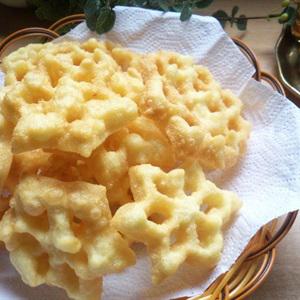 Cách làm bánh nhúng chiên giòn