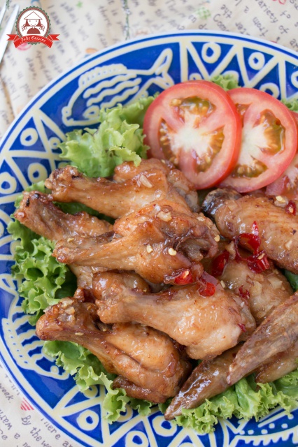 Bánh nướng hương cam thơm nức mũi