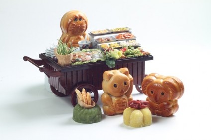 Bánh nướng nhân khoai môn