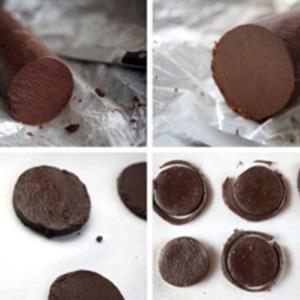 Cách làm bánh oreo hình mặt mèo