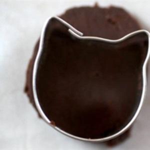 Cách làm bánh oreo hình mặt mèo